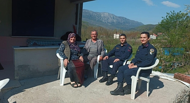BAYRAMDA ANLAMLI ZİYARET