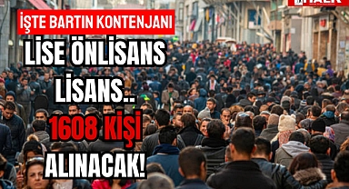 BİN 608 KİŞİ ALINACAK!