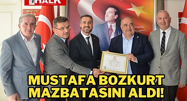 Bozkurt Mazbatasını Aldı!