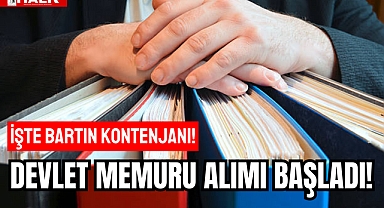 DEVLET MEMURU ALIMI BAŞLADI!