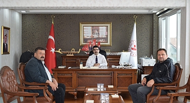 Eser, Muhtarları Ağırladı