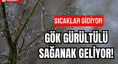 GÖK GÜRÜLTÜLÜ SAĞANAK GELİYOR!