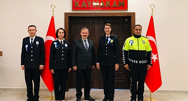 İlçe Emniyetinden Kaymakam Ziyareti