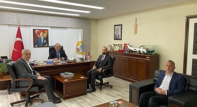 İlçe Müftüsü'nden Başkan Ziyareti