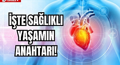 İŞTE SAĞLIKLI YAŞAMIN ANAHTARI!