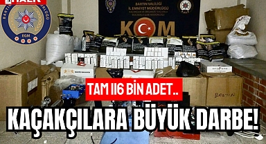 KAÇAKÇILARA BÜYÜK DARBE!