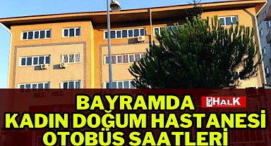 Kadın Doğum Hastanesi'nin Bayram Tarifesi