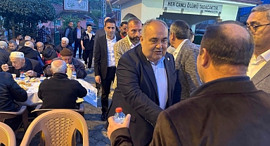 Milletvekili Çeştepe köyündeydi