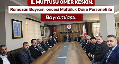 Müftü, Personel İle Bayramlaştı