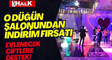O Düğün Salonundan İndirim Fırsatı