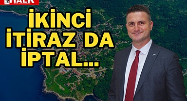 O itiraz da iptal...
