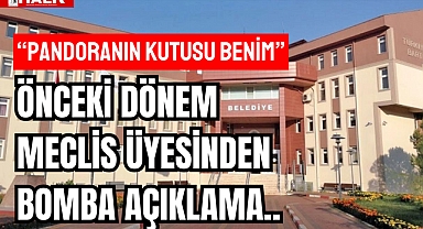 ÖNCEKİ DÖNEM MECLİS ÜYESİNDEN BOMBA AÇIKLAMA..