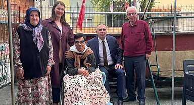 Şehit ailesine ziyaret