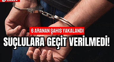 SUÇLULARA GEÇİT VERİLMEDİ!
