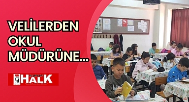 Velilerden, Okul Müdürüne...