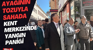 Yangın paniğe neden oldu