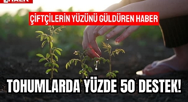Yüzde 50 Destek!