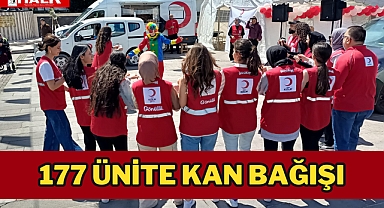 177 ÜNİTE KAN BAĞIŞI