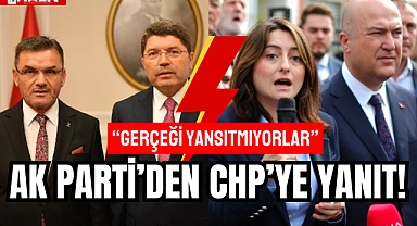 AK PARTİ'DEN CHP'YE YANIT!