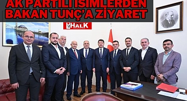 AK Partili İsimlerden Bakana Ziyaret