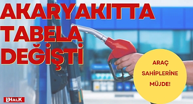 AKARYAKITTA TABELA DEĞİŞTİ