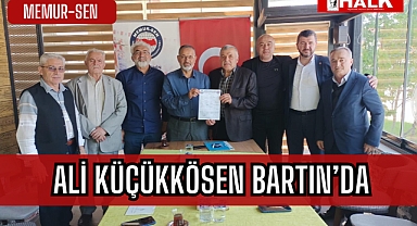 Ali Küçükkösen Bartın'da