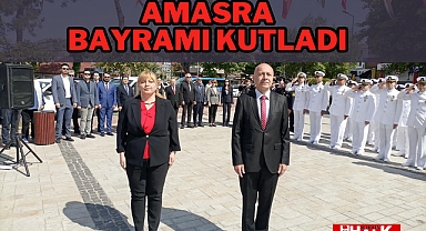 AMASRA, BAYRAMI KUTLADI