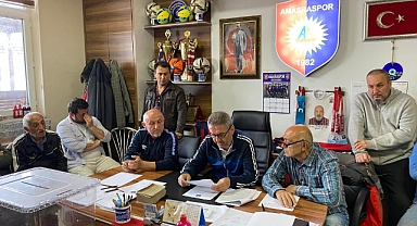 Amasraspor kongresinde yeni başkan belli oldu
