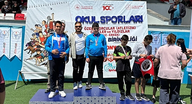 Atletizmin Türkiye Şampiyonu Ertuğrul Gazi Ortaokulu