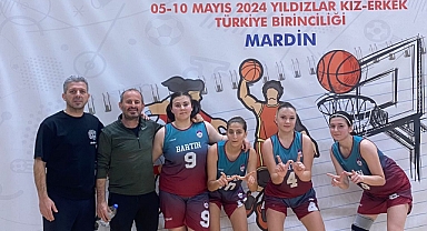 Bartın’ın kızlarından büyük başarı
