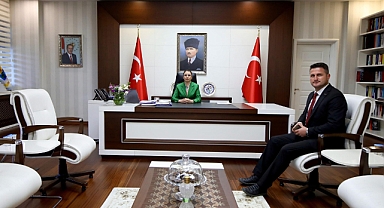 Başkan Güneş'in Valilik Ziyareti