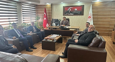 BELEDİYE'DEN, İL MÜDÜRLÜĞÜNE ZİYARET