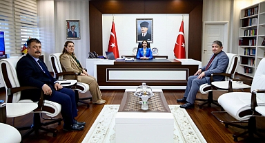 Bölge Müdürünün Valilik Ziyareti