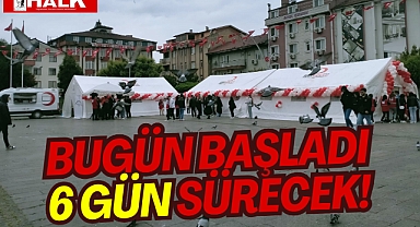 Bugün Başladı! 6 Gün Sürecek!