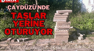 Çaydüzü'nde Taşlar Yerine Oturuyor