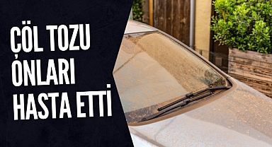 Çöl tozu onları hasta etti