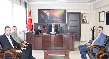 Doç.Dr'dan Kaymakam'a Ziyaret