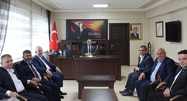 Drahnader'den Kaymakam Ziyareti