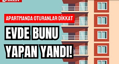 EVDE BUNU YAPAN YANDI!