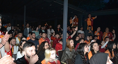 Galatasaray’ın şampiyonluğu Asma’da kutlandı