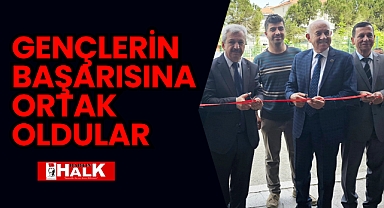 GENÇLERİN BAŞARISINA ORTAK OLDULAR