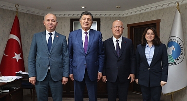 GENEL BAŞKAN YARDIMCISI'NDAN BAŞKAN'A ZİYARET