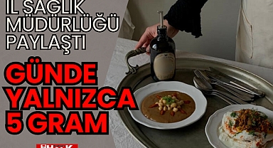 GÜNDE YALNIZCA 5 GRAM