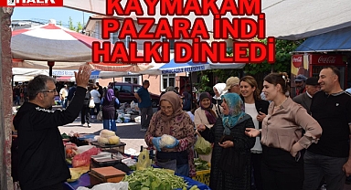 KAYMAKAM PAZARA İNDİ