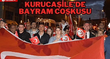 KURUCAŞİLE'DE BAYRAM COŞKUSU