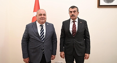 Milletvekili, Bakan Tekin'le Görüştü