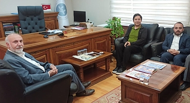 Müftü'ye Okul Müdürü'nden Ziyaret