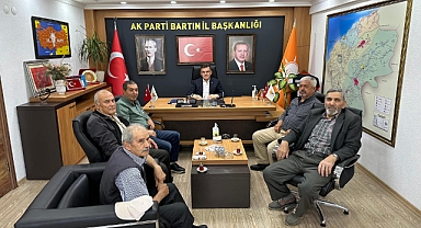 Muhtardan İl Başkanına Ziyaret