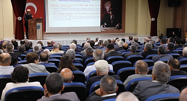 MUHTARLARIN TOPLANTISI GERÇEKLEŞTİ