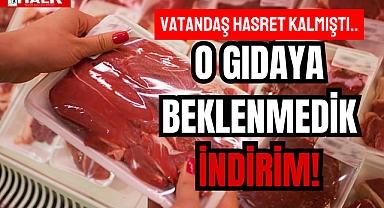 O GIDAYA BEKLENMEDİK İNDİRİM!